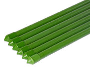 estacas verdes revestidas plásticas da planta de jardim do metal do PE de 11mm 1500mm